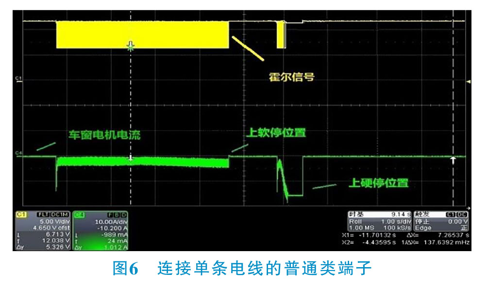 圖6 連接單條電線的普通類端子