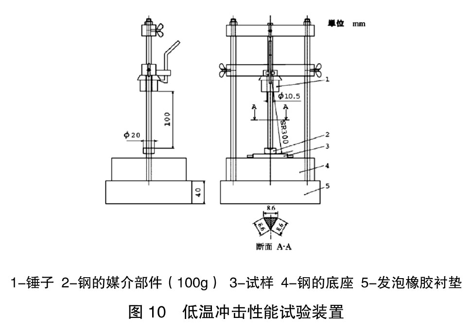 圖10-低溫沖擊性能試驗裝置